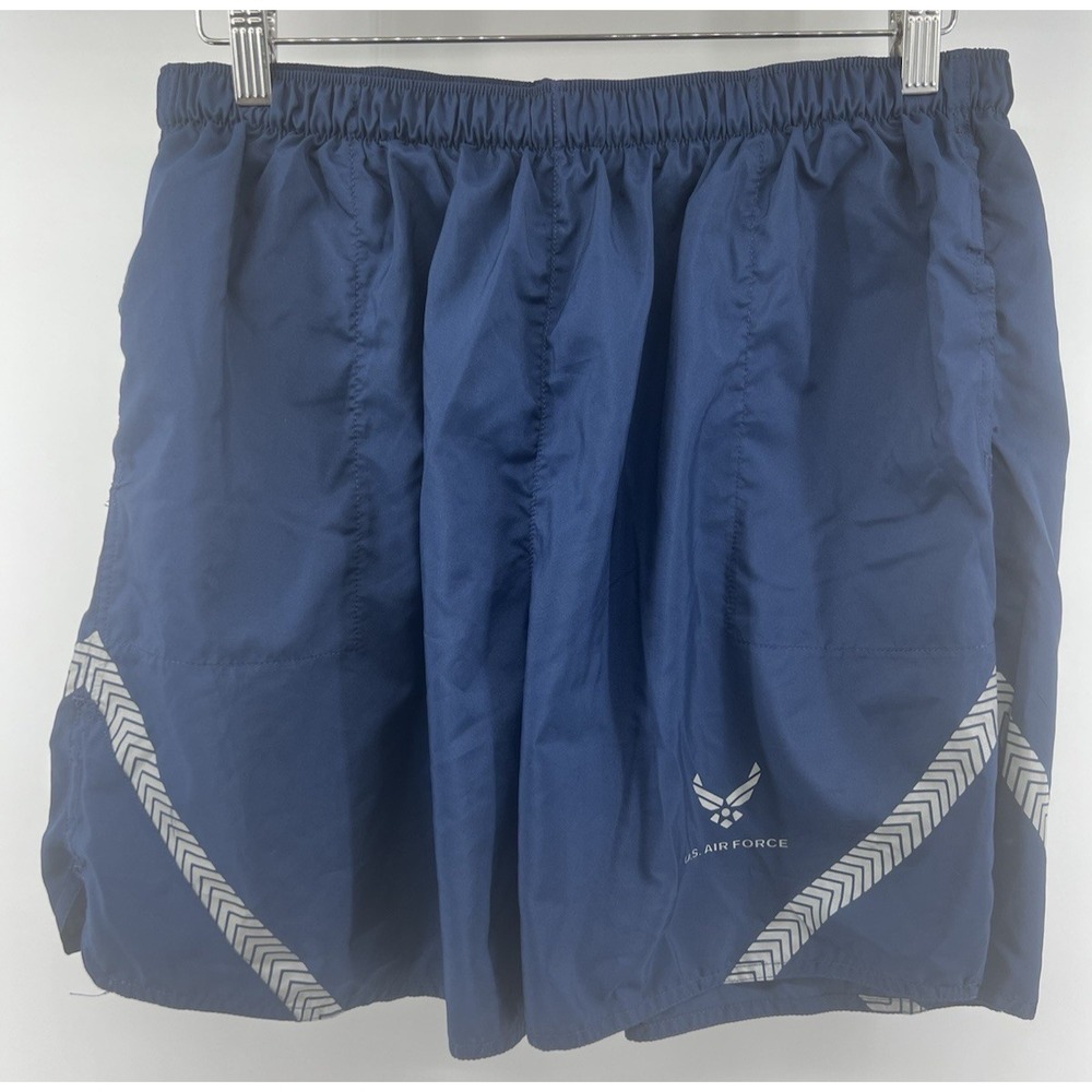 United States Air Force Official Men's XL Blue Gym Physical Training PT Shorts